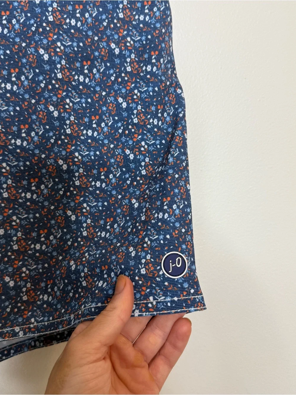 Johnnie O Men’s Dorado Swim Trunk size large blue floral print
